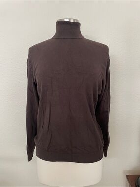 Zara Dark Brown Rollneck Sweater